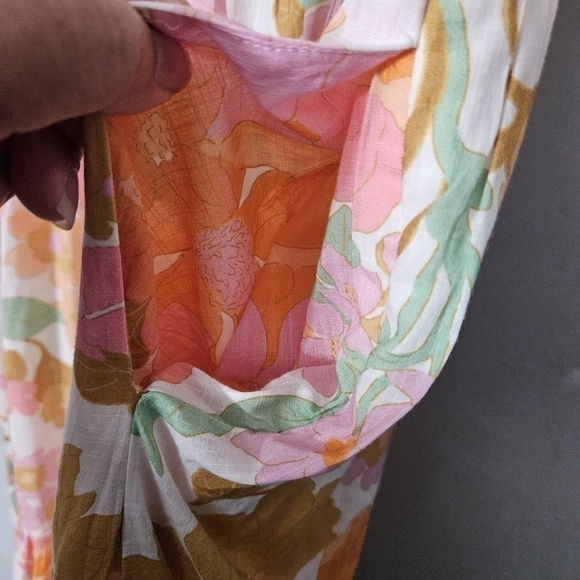 Mille Manon Floral Cotton Maxi Dress in Harmony Floral - Picture 8 of 13